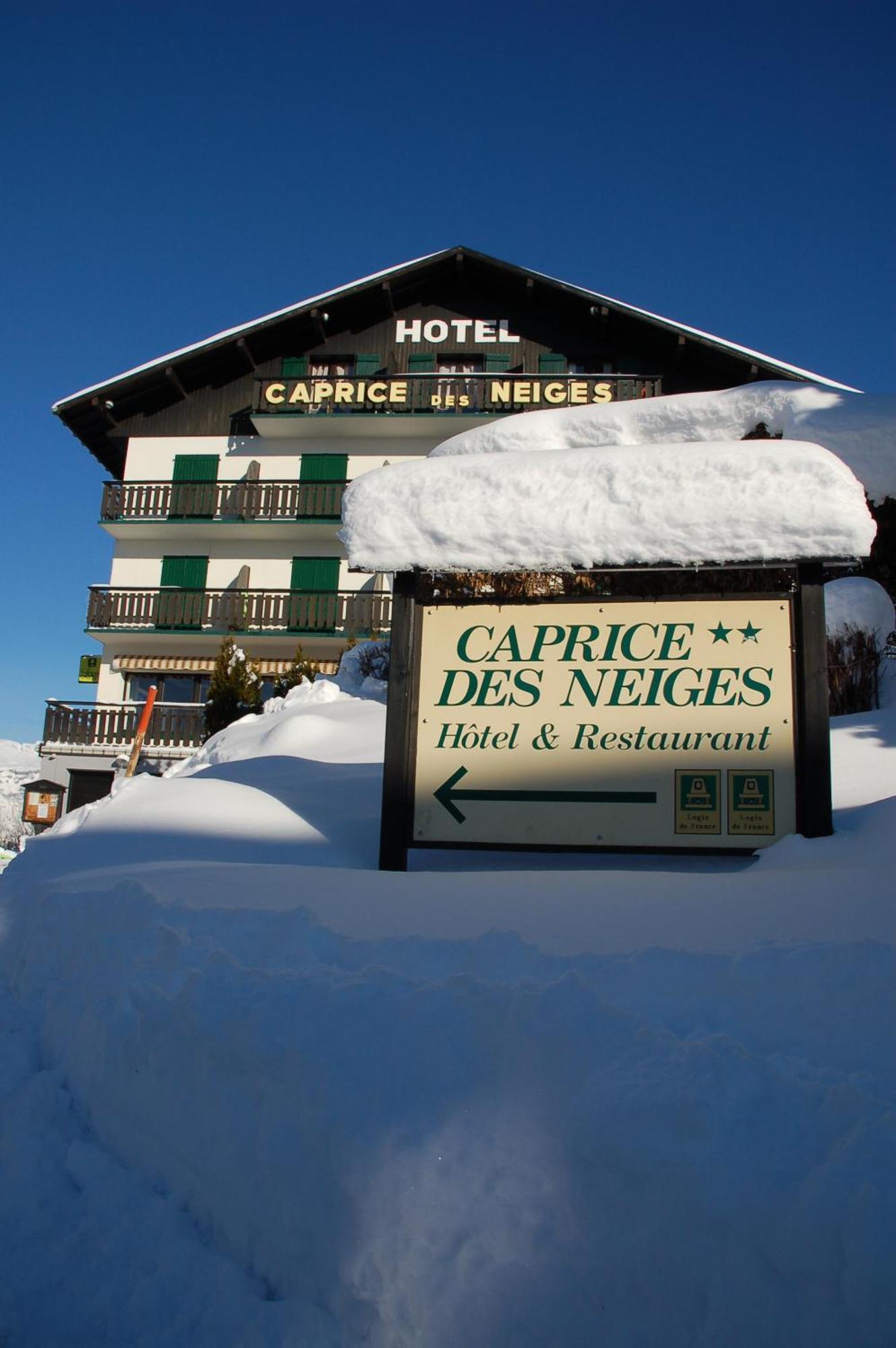 Logis Hôtel Le Caprice Des Neiges Combloux Exterior foto